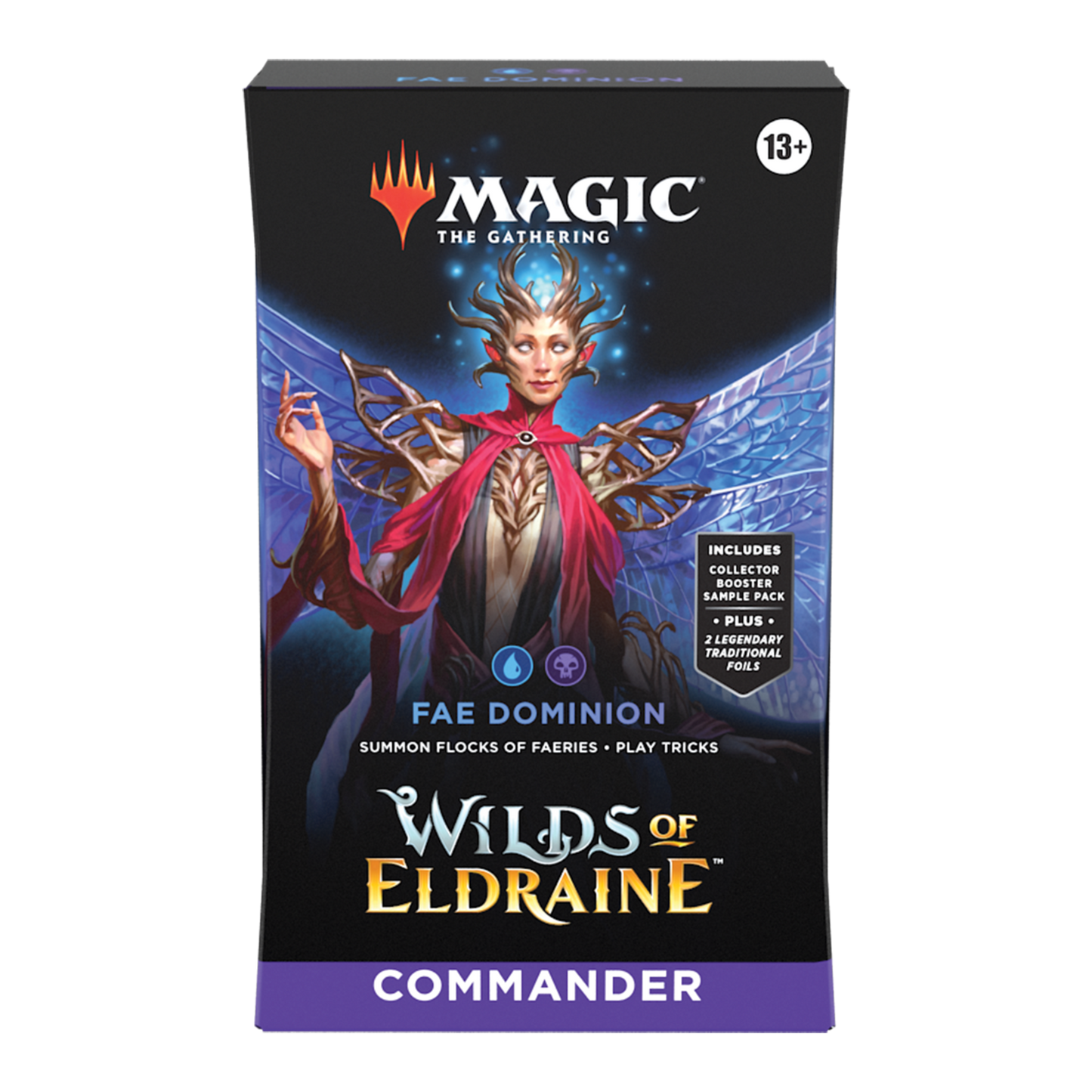 Magic The Gathering : Wilds of Eldraine : Fae Dominion Commander Deck