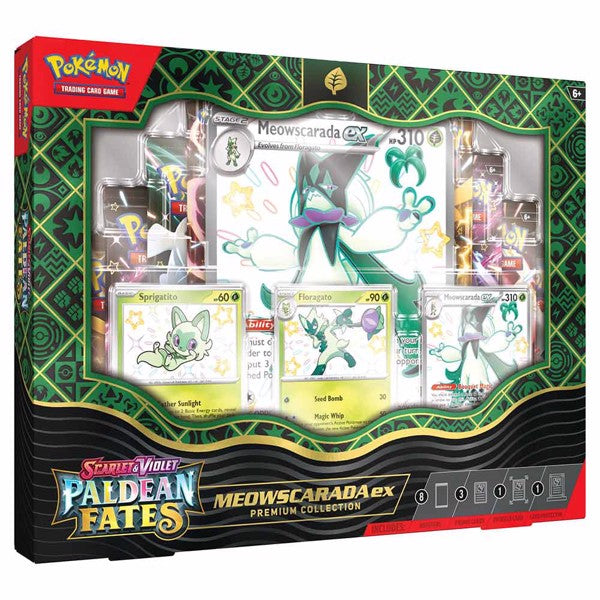 Pokémon TCG: Paldean Fates Premium Collection- Meowscarada EX