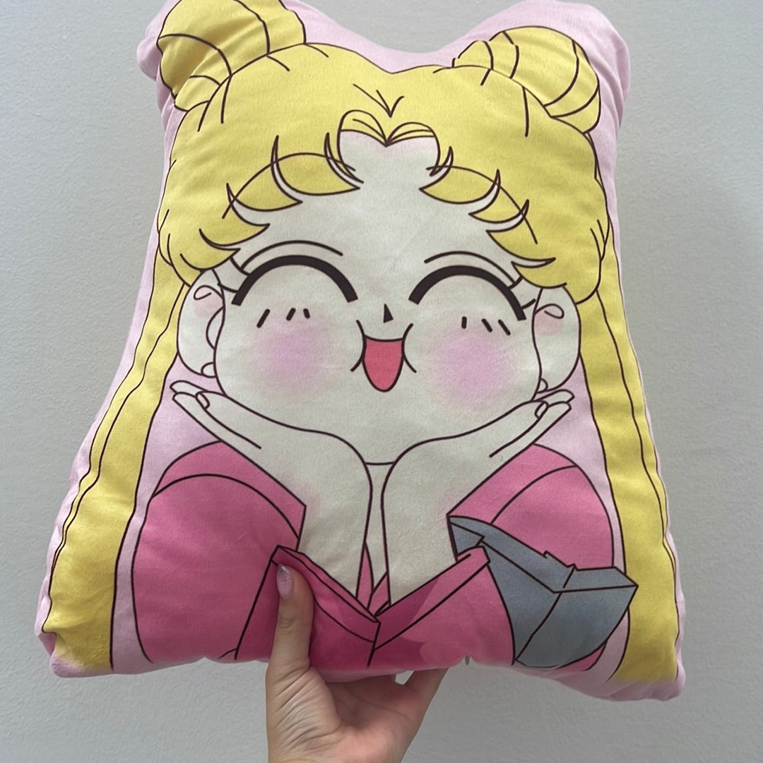 Sailor Moon Kawaii Plush Throw Pillow