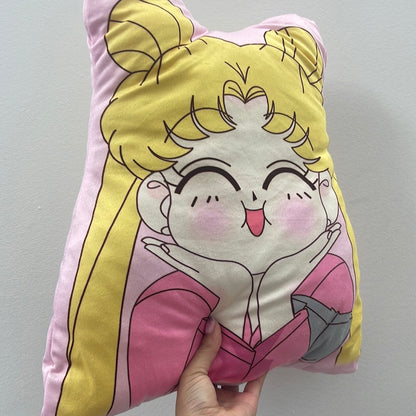 Sailor Moon Kawaii Plush Throw Pillow