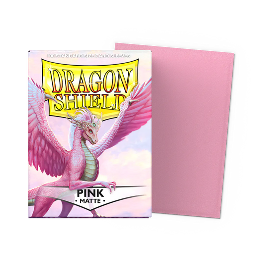 Dragon Shield Matte Standard - Pink (100-Pack)