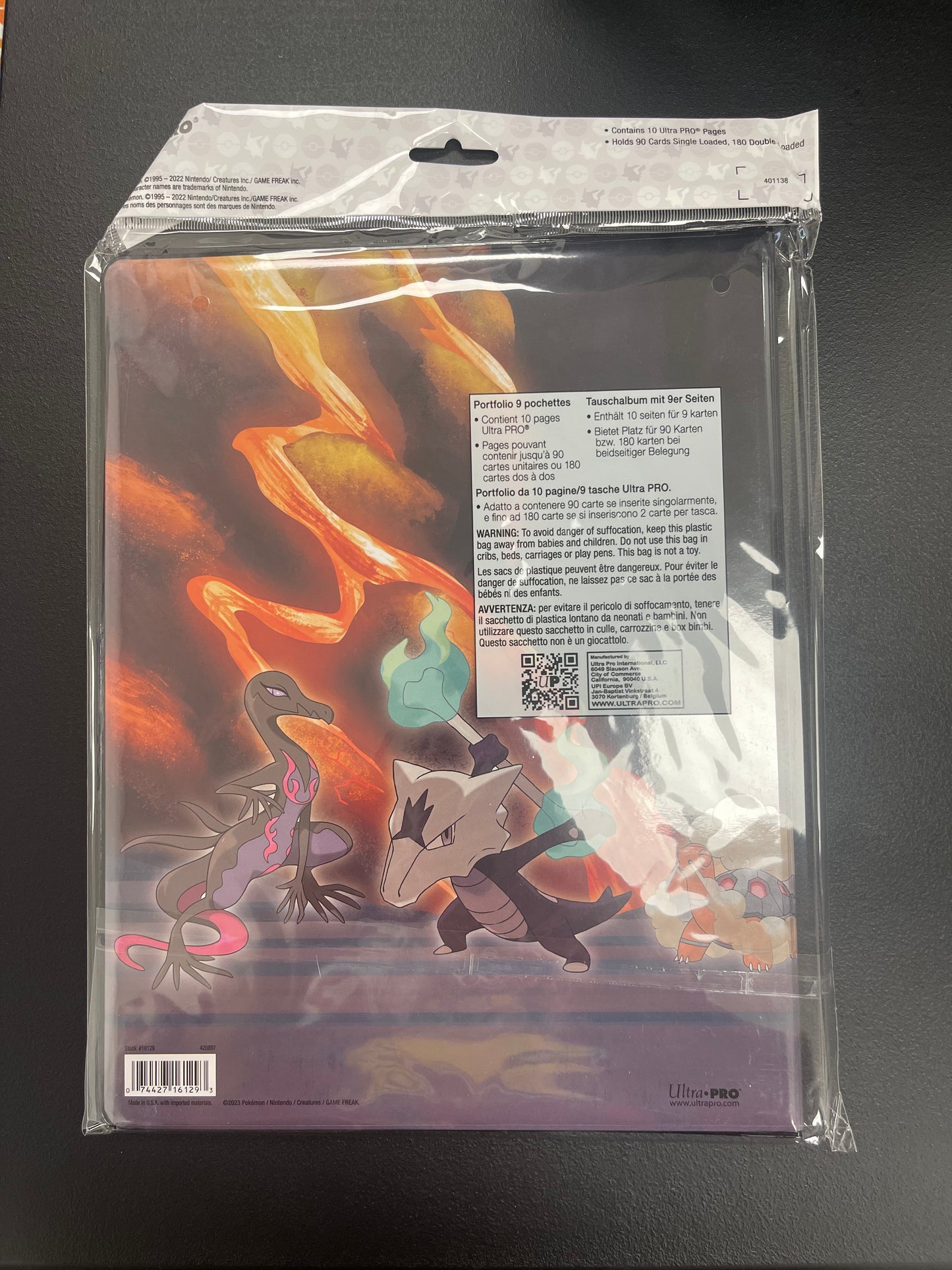 Pokemon Scorching Summit Card Binder