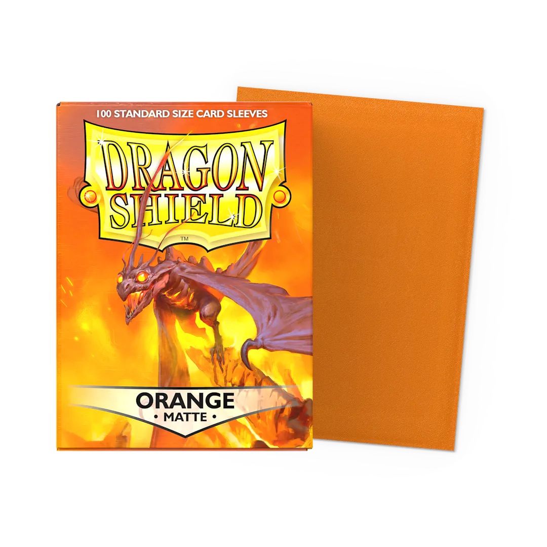 Dragon Shield Matte Standard - Orange (100-Pack)