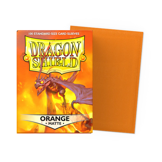 Dragon Shield Matte Standard - Orange (100-Pack)