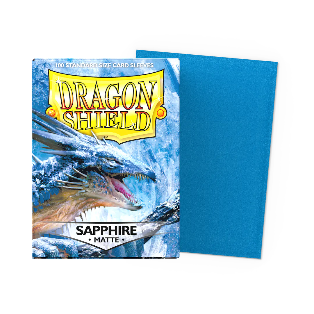 Dragon Shield Matte Standard - Sapphire (100-Pack)