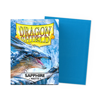 Dragon Shield Matte Standard - Sapphire (100-Pack)