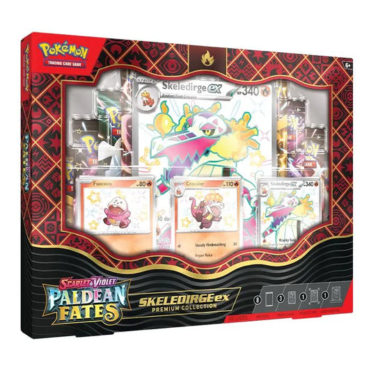 Pokémon TCG: Paldean Fates Premium Collection- Skeledirge EX