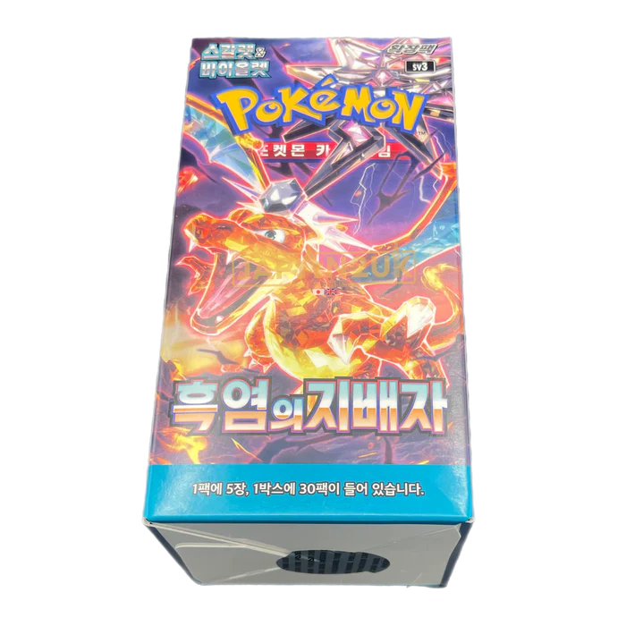 Pokemon TCG: Ruler of the Black Flame Booster Box SV3 (Korean)