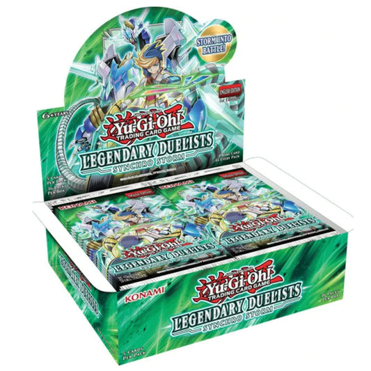 Legendary Duelists: Synchro Storm Booster Box [1st Edition] (LED8)